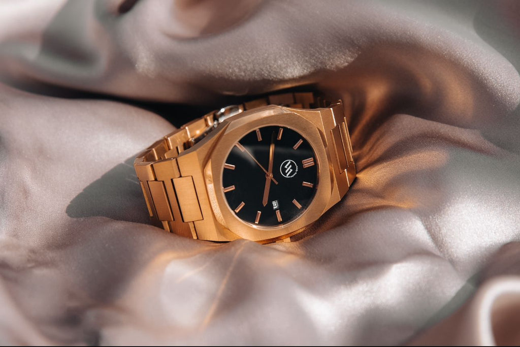 APOLLO - Rose Gold Stainless Steel- 41mm