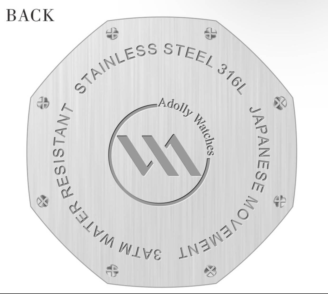 APOLLO – Rose Gold Stainless Steel- 41mm Japanese Movement Limited Edition Watches Men’s Watches with Gems