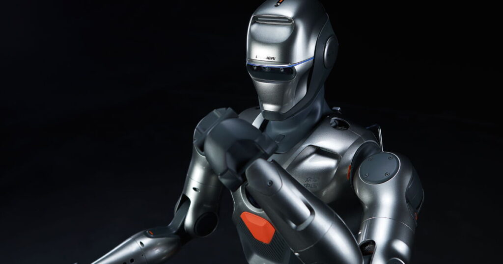 Watch: World's first front-flippin' humanoid robot