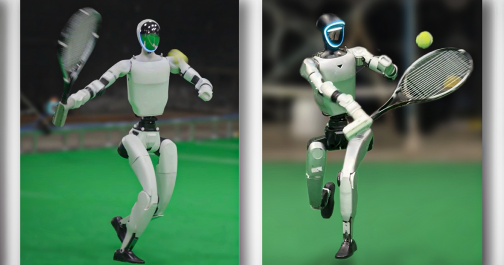robot tennis