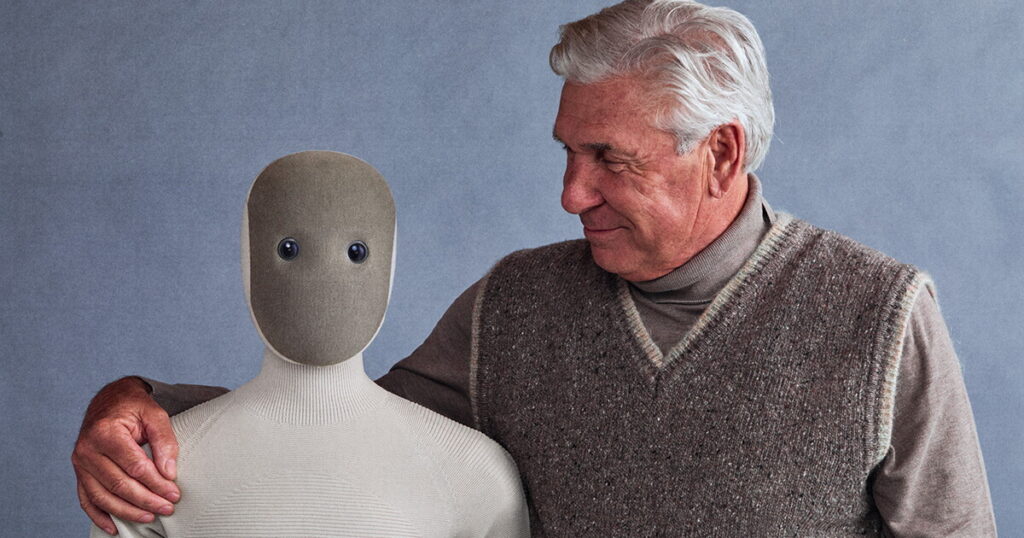 human and robot