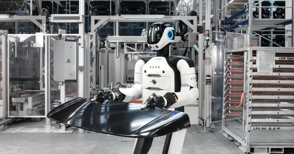 robot at work